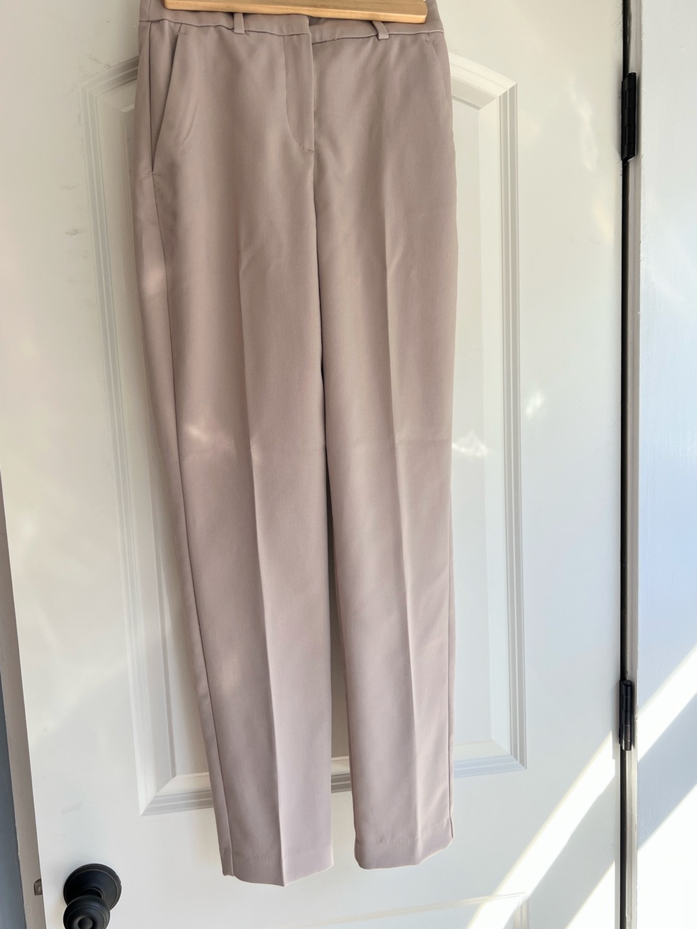 H&M Women's Trousers in Light Taupe
